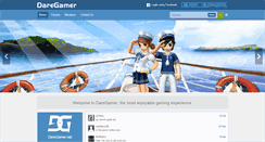 Desktop Screenshot of daregamer.net